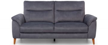 Dexter Shadow Grey Power Recliner 3 Seater Sofa